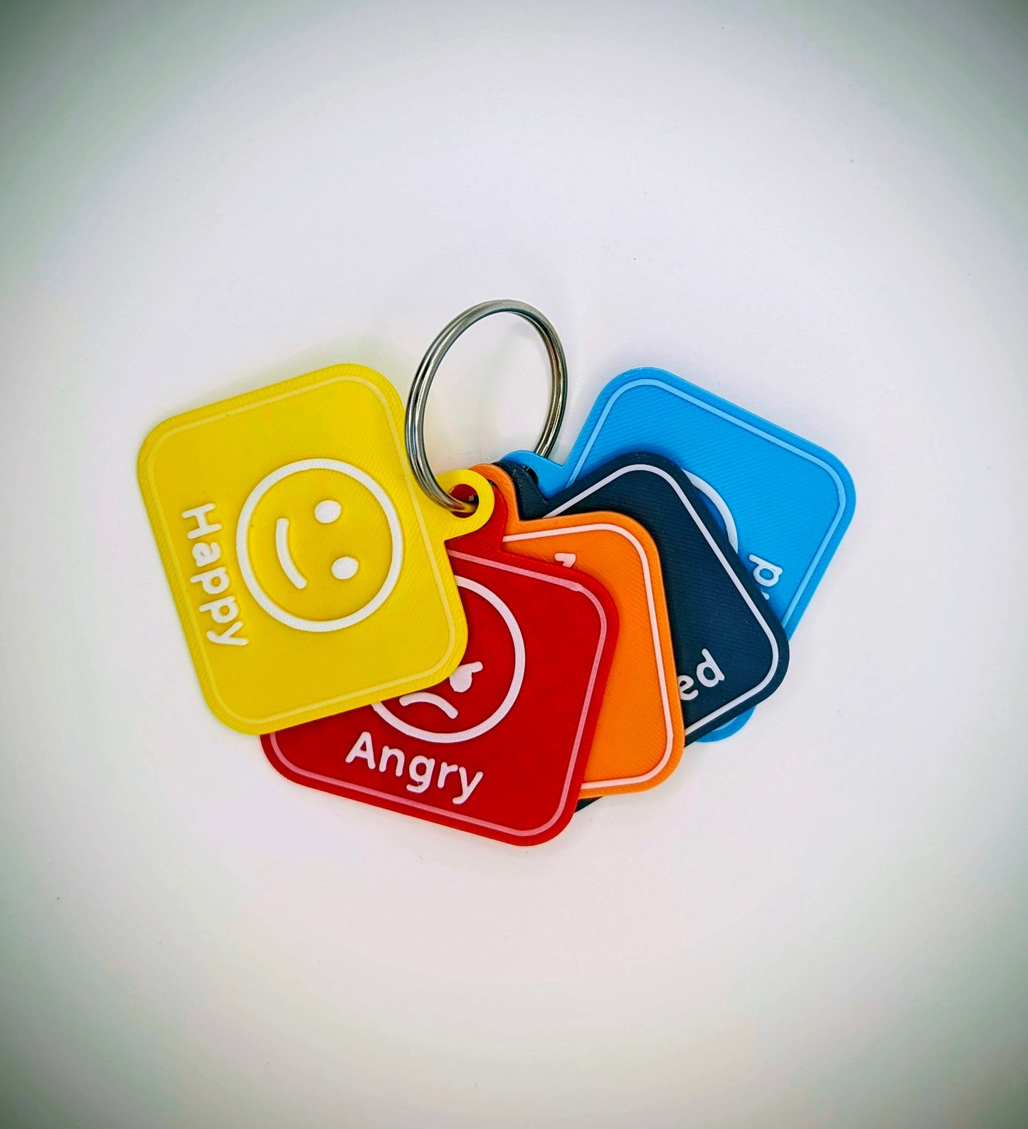 Set of 5 emotion tags
