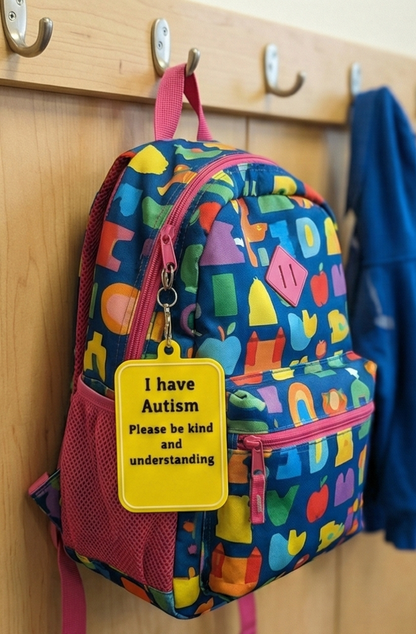 "I have Autism" Tag