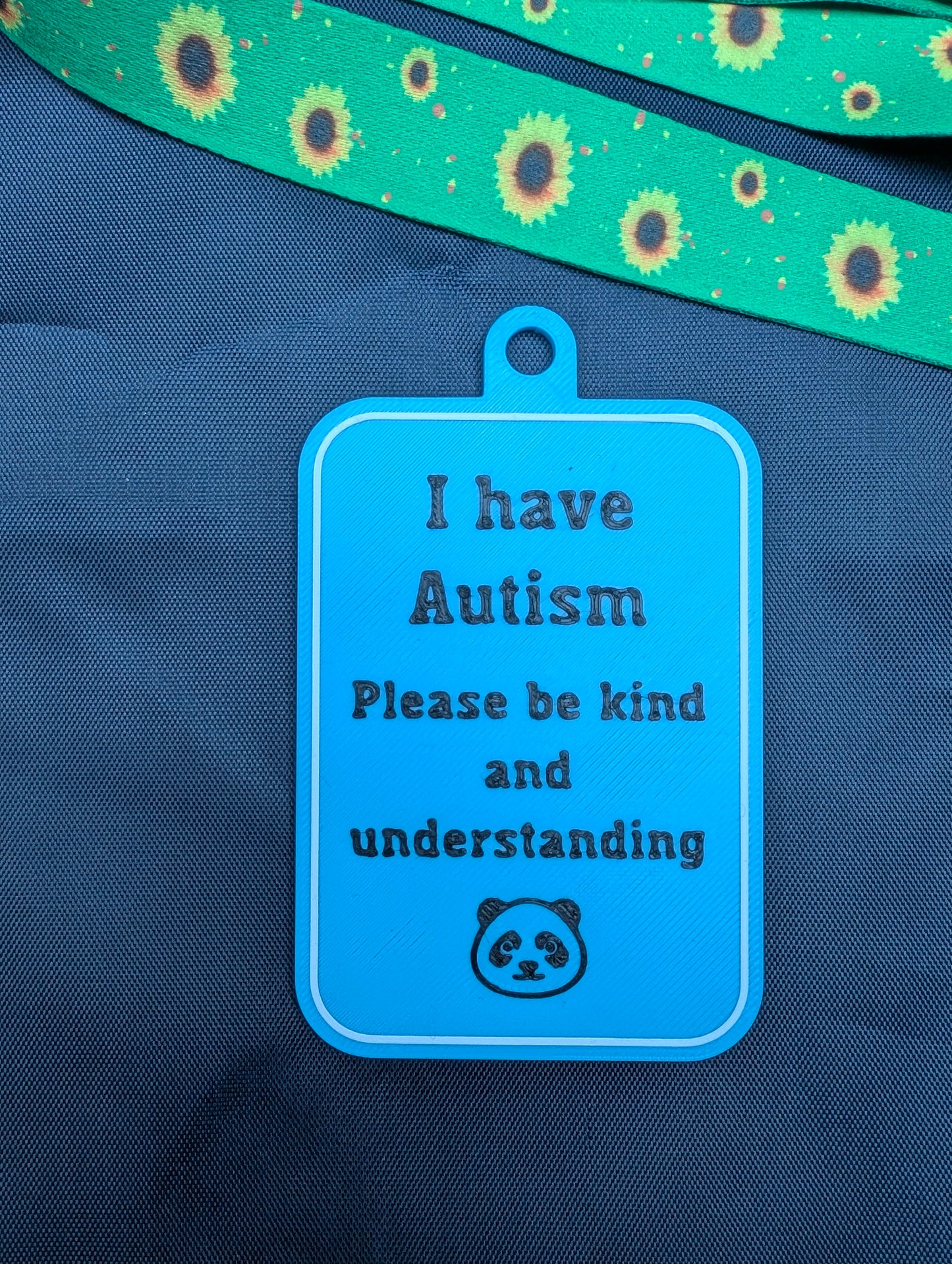 "I have Autism" Tag