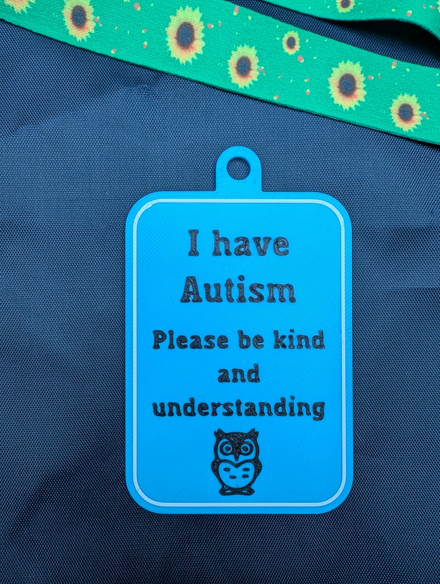 "I have Autism" Tag