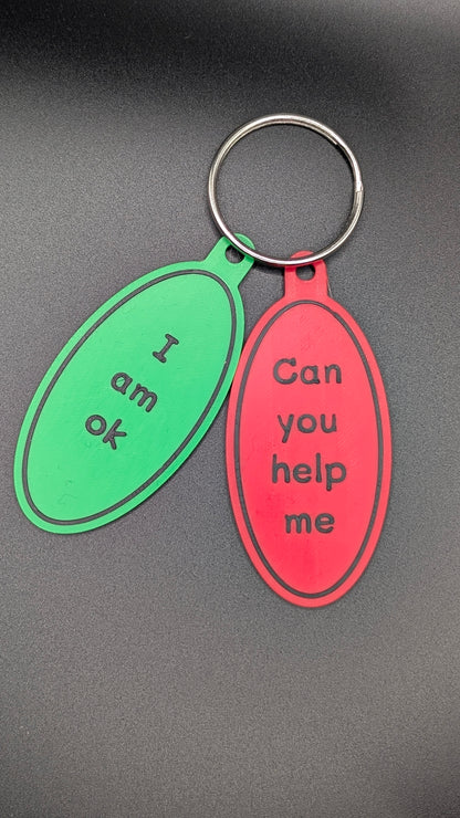I am ok & Can you help me tags with keyring