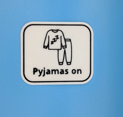 "Now" & "Next" board- including 19 weekday routine tags