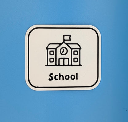 "Now" & "Next" board- including 19 weekday routine tags